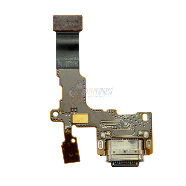 LG Stylo 4 Charging Port with Flex Cable Replacement - Black