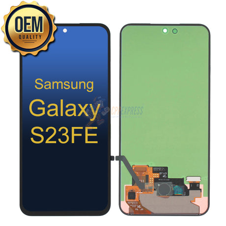 Samsung Galaxy S23 FE LCD Touch Screen Digitizer Assembly without Frame Black