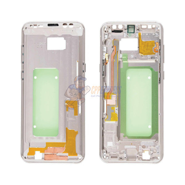 Samsung Galaxy S8 Mid Frame Housing Replacement - Gold