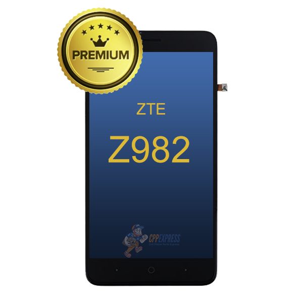 ZTE-982-LCD-Assembly-Wout-Frame-Black