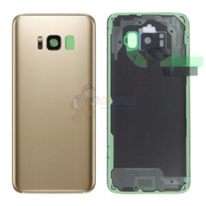 Samsung Galaxy S8 Battery Back Door Perfect Fit Premium Back Cover Case - Gold