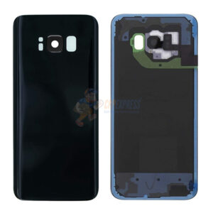 Samsung Galaxy S8 Plus Battery Back Door Perfect Fit Premium Back Cover Case - Black