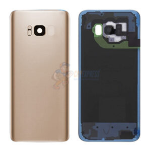 Samsung Galaxy S8 Plus Battery Back Door Perfect Fit Premium Back Cover Case - Gold