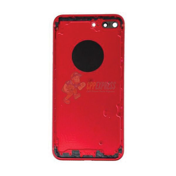 iPhone 7 Plus Back Door Rear Housing Mid Frame Assembly - Red