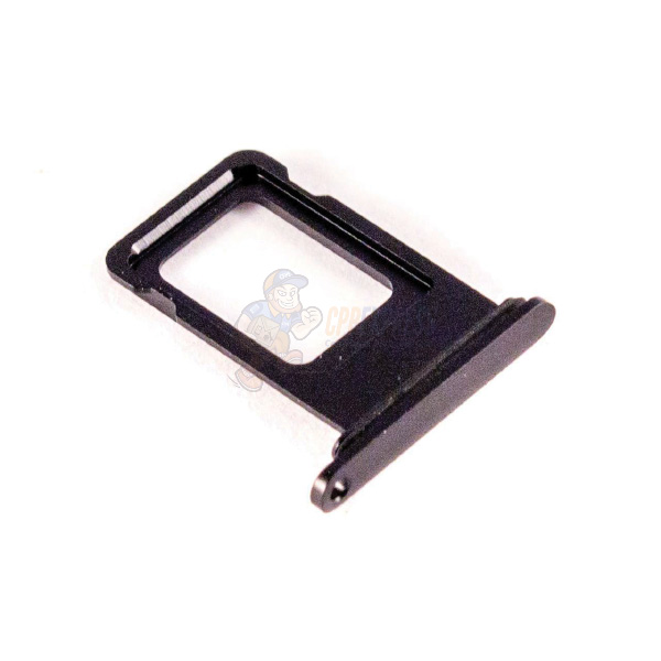 iPhone XR 6.1 Sim Card Tray Holder Black