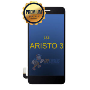 LG Aristo 3 Premium LCD Touch Screen Digitizer Assembly With Frame - Black