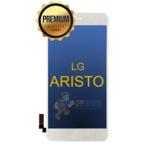 LG Aristo Premium LCD and Assembly without Frame Silver