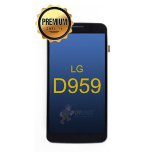 LG G FLEX D959 Premium LCD and Assembly with Frame Black
