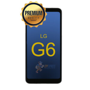 LG G6 Premium LCD and Assembly with Frame Black