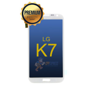 LG K7 Premium LCD and Assembly without Frame White