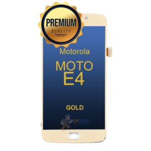 Motorola Moto E4 XT1768 LCD and Assembly Without Frame - Gold
