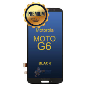 Motorola Moto G6 XT1925 LCD and Assembly Without Frame - Black