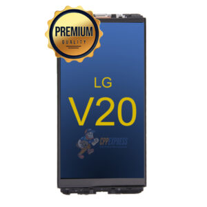 LG V20 Premium LCD and Assembly with Frame Black