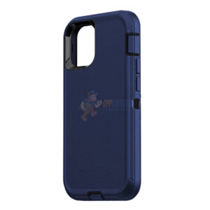 iPhone 12 iPhone 12 Pro 6.1" Shockproof Defender Case Cover Dark Blue
