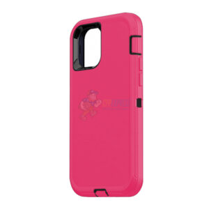 iPhone 12 Pro Max Shockproof Defender Case Cover Hot Pink