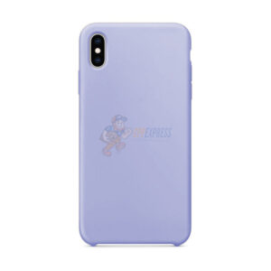 iPhone XS Max Slim Soft Silicone Protective Skin Case Cover Lavender