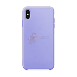 iPhone XS Max Slim Soft Silicone Protective Skin Case Cover Light Purple