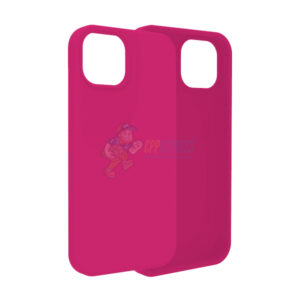 iPhone 13 Mini Slim Soft Silicone ShockProof Protective Case Cover Hot Pink