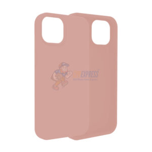 iPhone 13 Mini Slim Soft Silicone ShockProof Protective Case Cover Pink
