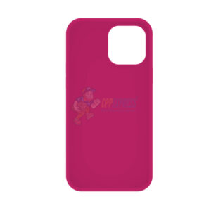 iPhone 13 Pro Max Slim Soft Silicone ShockProof Protective Case Cover Hot Pink
