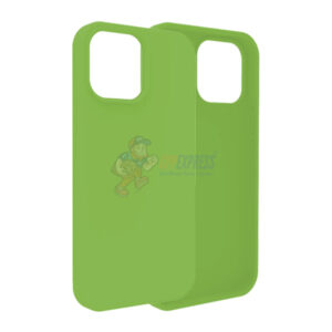 iPhone 13 Pro Max Slim Soft Silicone ShockProof Protective Case Cover Light Green