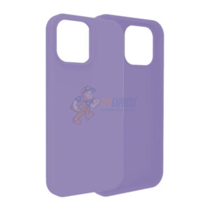 iPhone 13 Pro Max Slim Soft Silicone ShockProof Protective Case Cover Purple