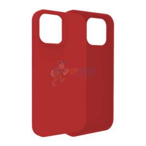 iPhone 13 Pro Max Slim Soft Silicone ShockProof Protective Case Cover Red