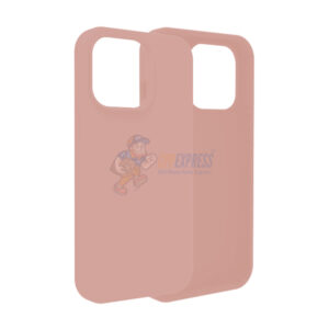 iPhone 13 Pro Slim Soft Silicone Protective ShockProof Case Cover Pink