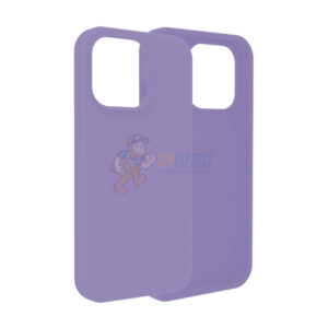iPhone 13 Pro Slim Soft Silicone Protective ShockProof Case Cover Purple