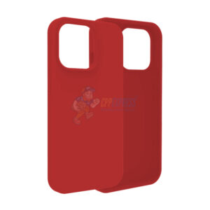 iPhone 13 Pro Slim Soft Silicone Protective ShockProof Case Cover Red