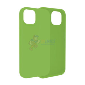 iPhone 13 Slim Soft Silicone Protective ShockProof Case Cover Light Green