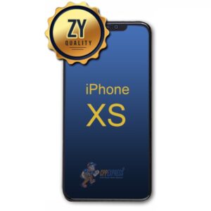 IPhone XS Soft OLED Screen Digitizer Complete Assembly ZY Quality - Black