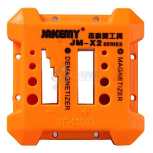 JAKEMY JMX2 Magnetizer Demagnetizer for Steel Screwdriver Metal Hand Tools - Orange