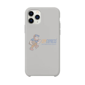 iPhone 11 Pro Slim Soft Silicone Protective ShockProof Case Cover Light Gray