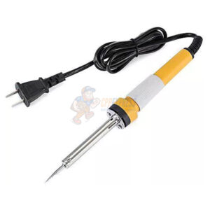 Stainless Steel Electrical Welding Soldering Iron 30W Yellow And Black