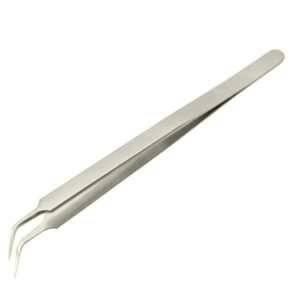 Stainless Steel Precision CURVED Tweezer Tool for Mobile Phone Repair