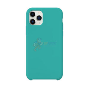 iPhone 11 Pro Slim Soft Silicone Protective ShockProof Case Cover Sea Green