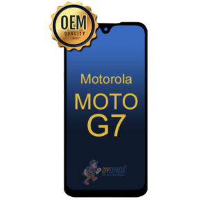 Motorola Moto G7 LCD Touch Screen Digitizer Assembly Without Frame - Black