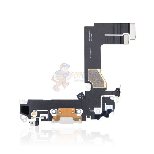 iPhone 13 Mini Charging Port Dock Connector Flex Cable Silver