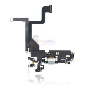 iPhone 13 Pro Charging Port Dock Connector Flex Cable Silver