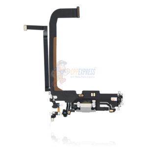 iPhone 13 Pro Max Charging Port Dock Connector Flex Cable White