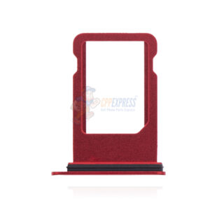 iPhone 8 Sim Card Tray Holder Replacement Red