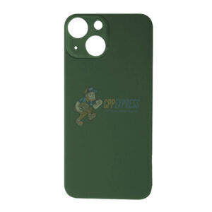 iPhone 13 Mini Battery Back Door Glass Perfect Fit Premium Back Cover with Camera Lens Installed Green