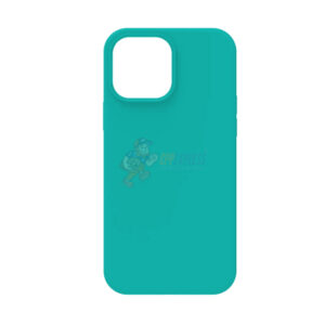 iPhone 13 Pro Max Slim Soft Silicone Protective ShockProof Case Cover Sea Green