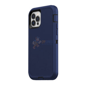 iPhone 13 Pro Max Shockproof Defender Case Cover Dark Blue