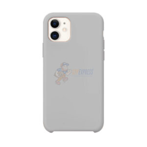 iPhone 11 Slim Soft Silicone Protective ShockProof Case Cover Light Grey