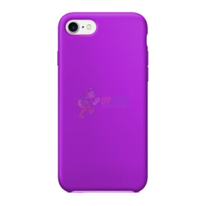 iPhone 7 iPhone 8 Slim Soft Silicone Protective ShockProof Case Cover Purple