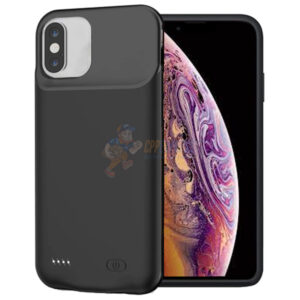 iPhone XS Max iPhone 11 Pro Max Juice Vault Battery Backup Power Bank Charging Case Cover Black