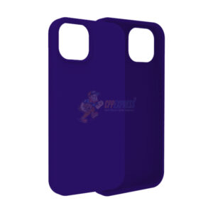 iPhone 14 Slim Soft Silicone Protective ShockProof Case Cover Dark Purple