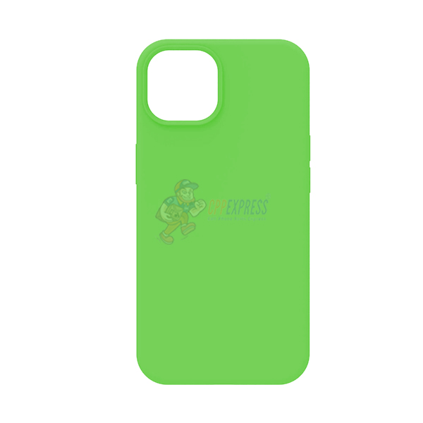 iPhone 14 Slim Soft Silicone Protective ShockProof Case Cover Fluorescent Green